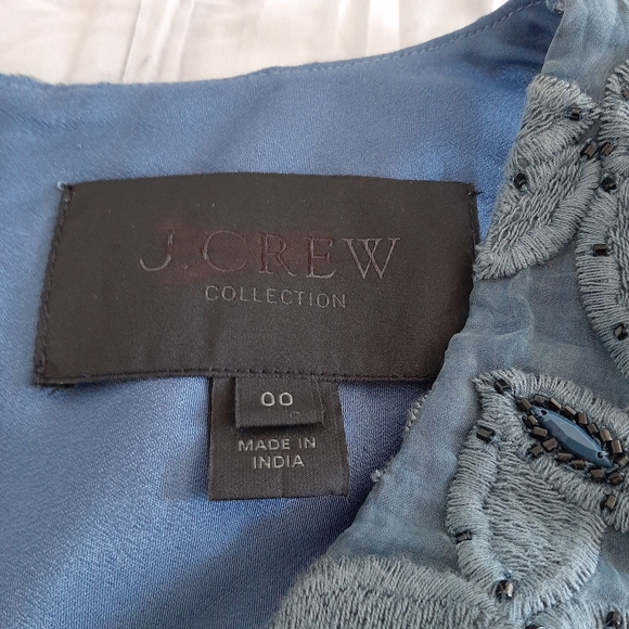 J crew double zero beaded day to evening dress - Picture 3 of 6